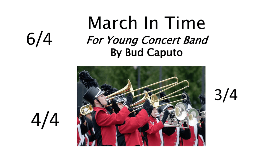 March In Time for Young Concert Band Concert Band scores gallery preview page 1