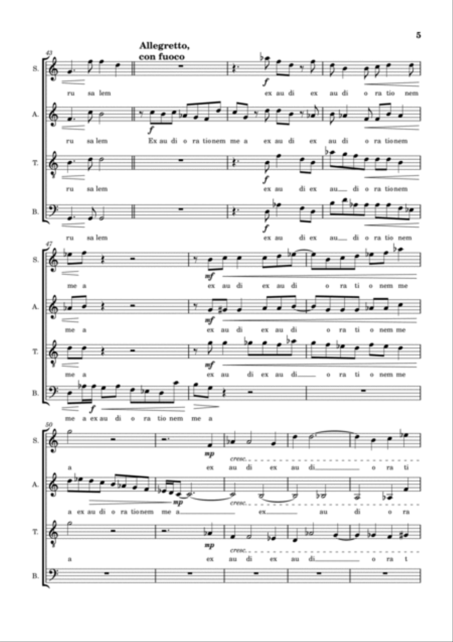 Requiem 4-Part scores gallery preview page 5