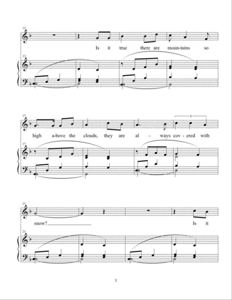 Is It True? Voice scores gallery preview page 3