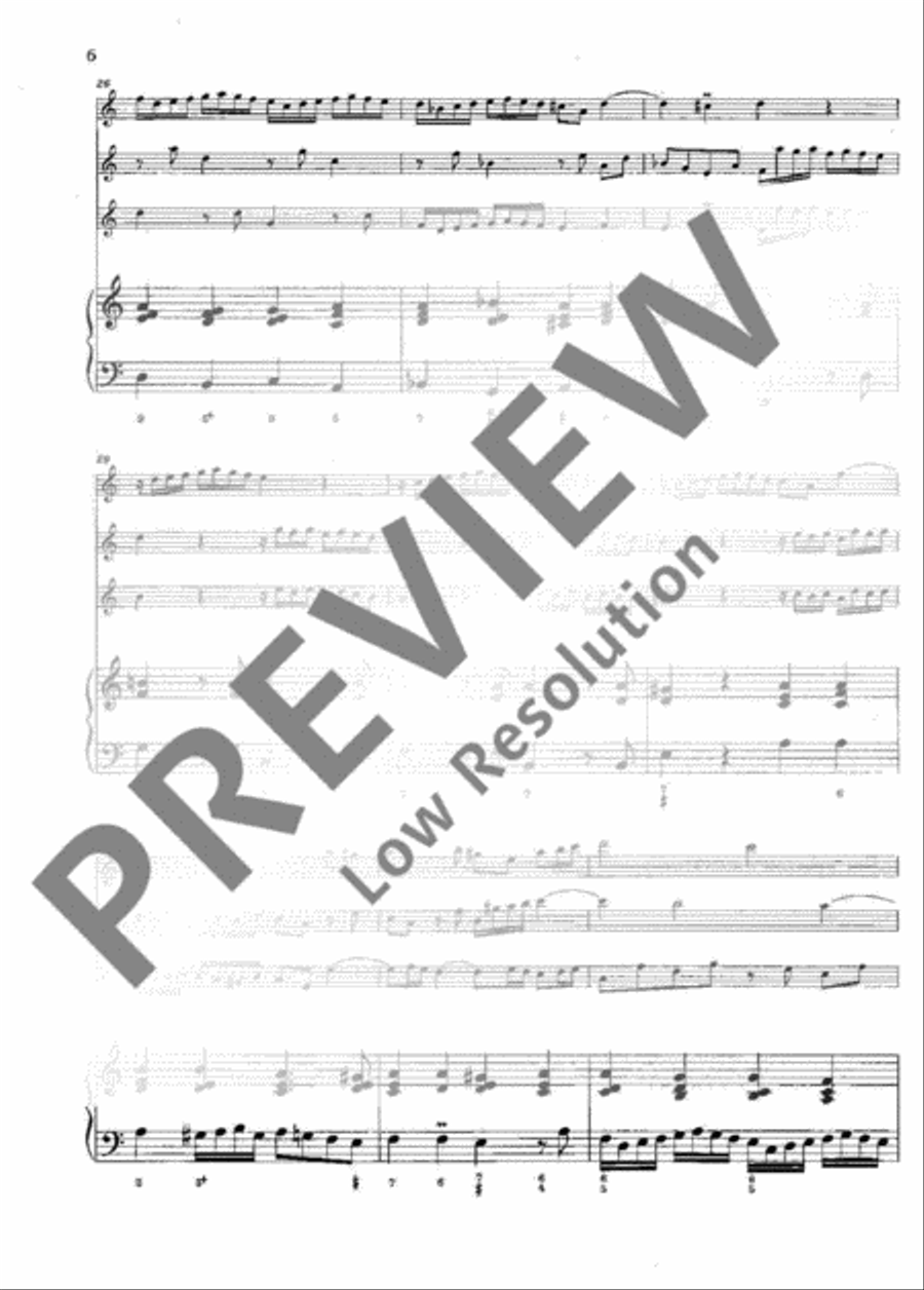 Sonata A minor String Orchestra scores gallery preview page 11