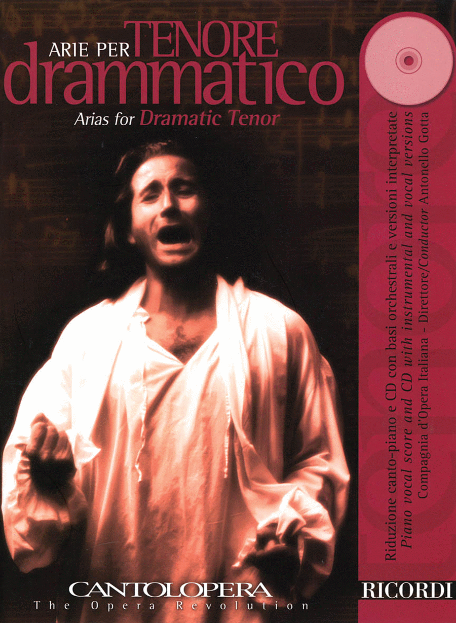 Arias for Dramatic Tenor Voice Solo scores gallery preview page 1