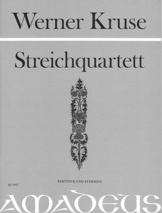 Book cover for String Quartet in G
