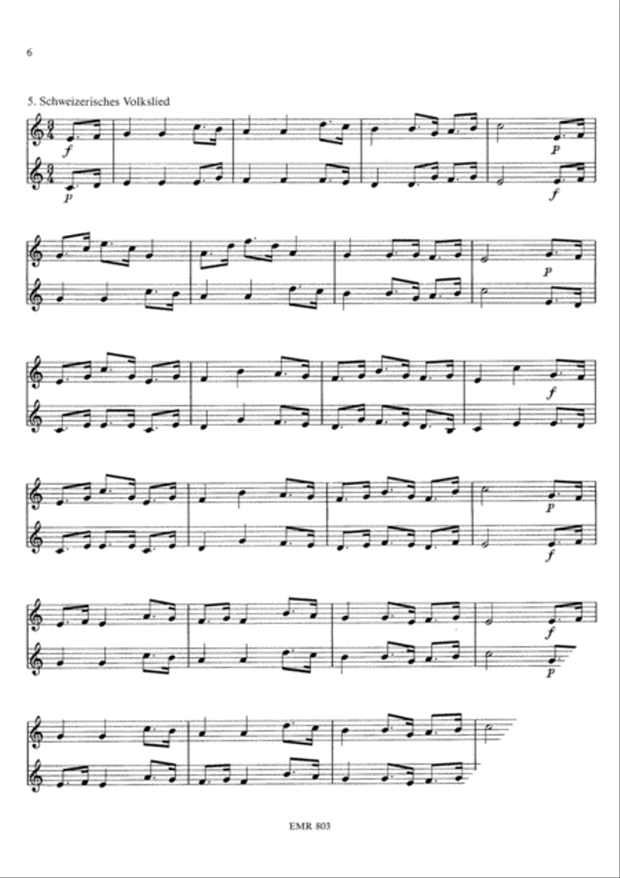 Duet Album Vol. 3 Euphonium Duet scores gallery preview page 7