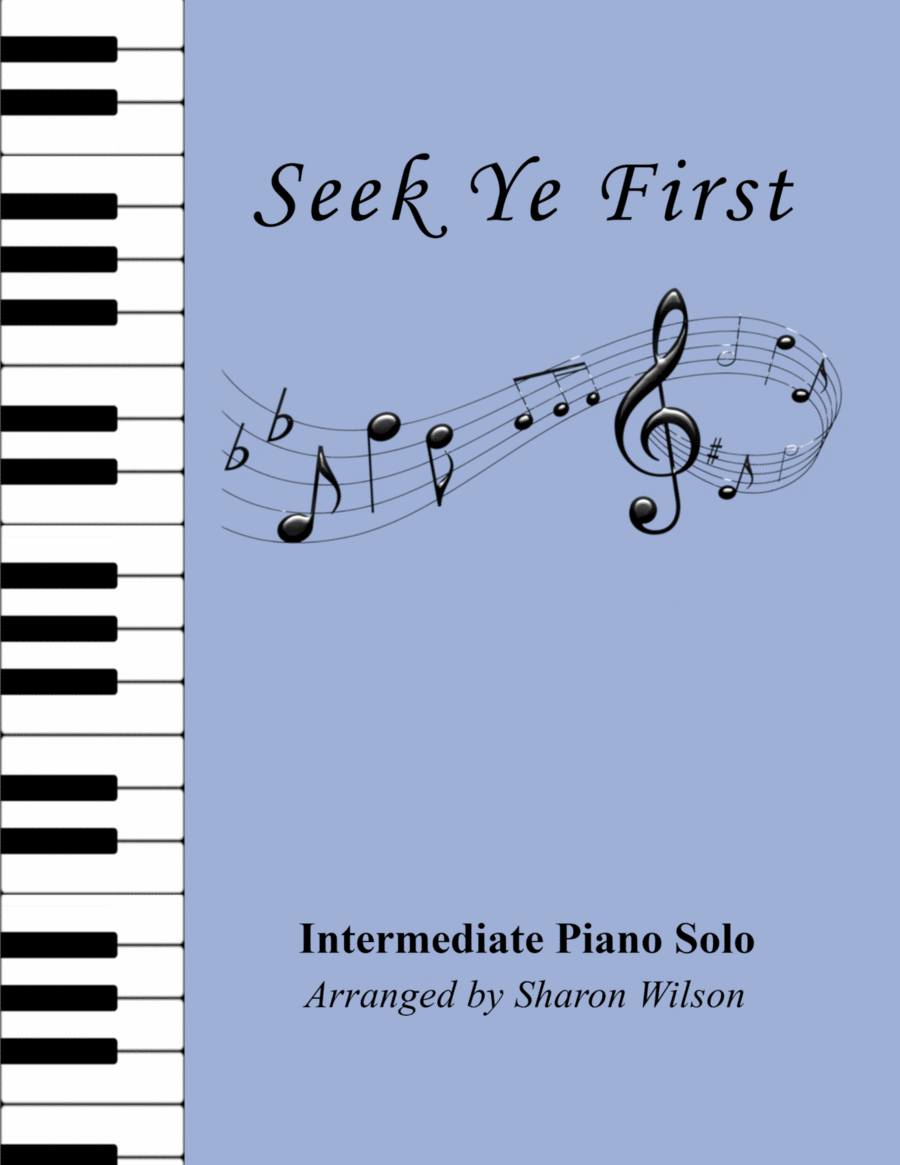 Seek Ye First Piano Solo scores gallery preview page 1