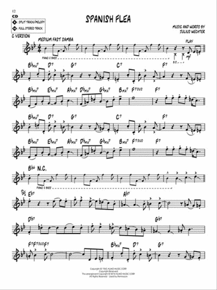 Herb Alpert C Instrument scores gallery preview page 6