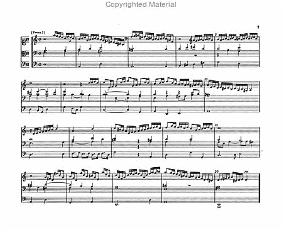 Complete Organ Works Organ scores gallery preview page 3