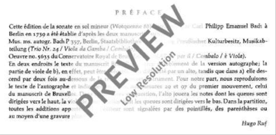 Sonata G Minor Cello scores gallery preview page 4