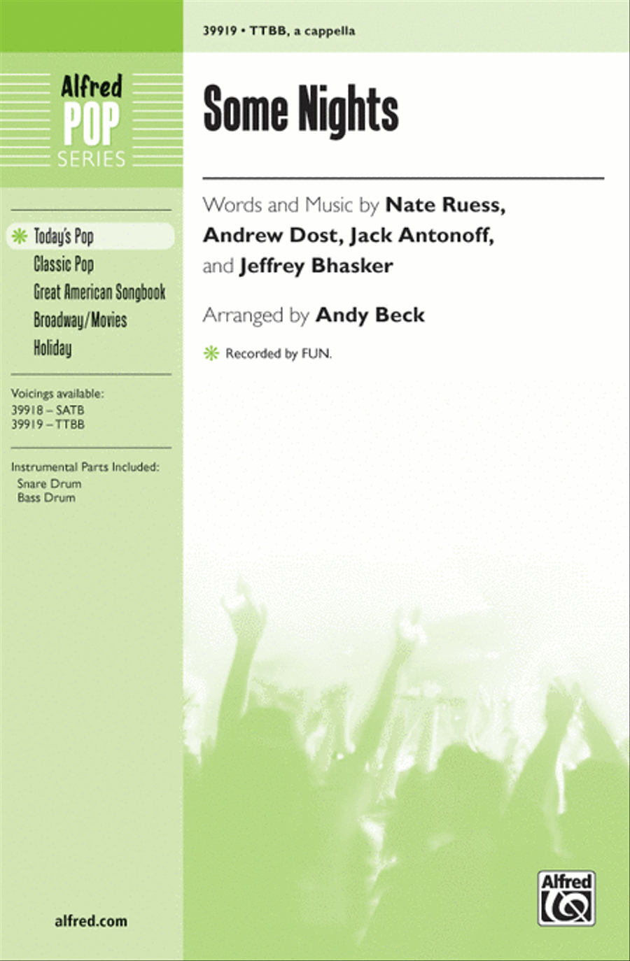 Some Nights Men's Choir scores gallery preview page 1