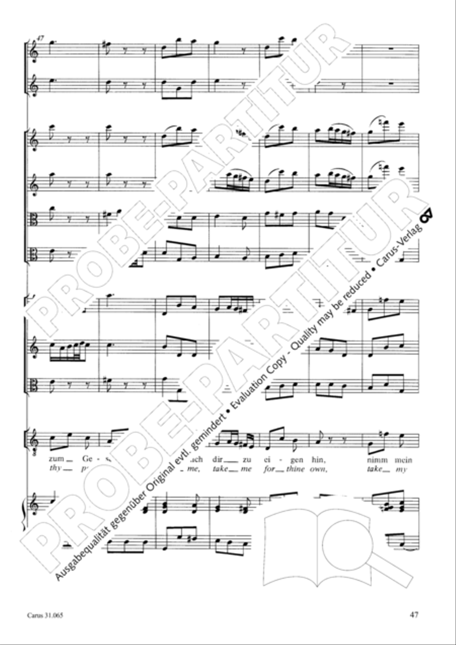 They all shall day come out from Sheba (Sie werden aus Saba alle kommen) TB scores gallery preview page 48