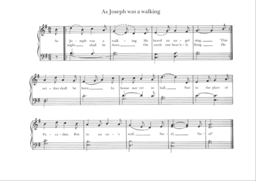 The Donkey's Christmas Story Easy Piano scores gallery preview page 3