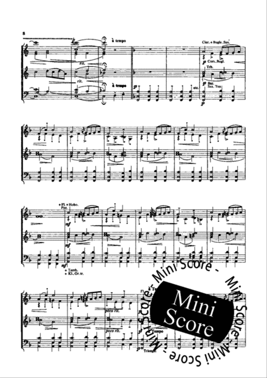 Fete au Village Concert Band scores gallery preview page 10