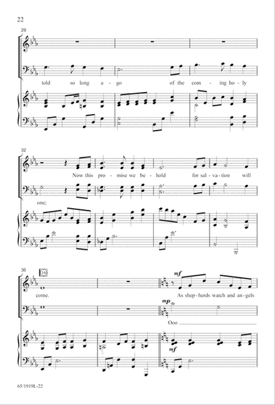 The Perfect Christmas 4-Part scores gallery preview page 24