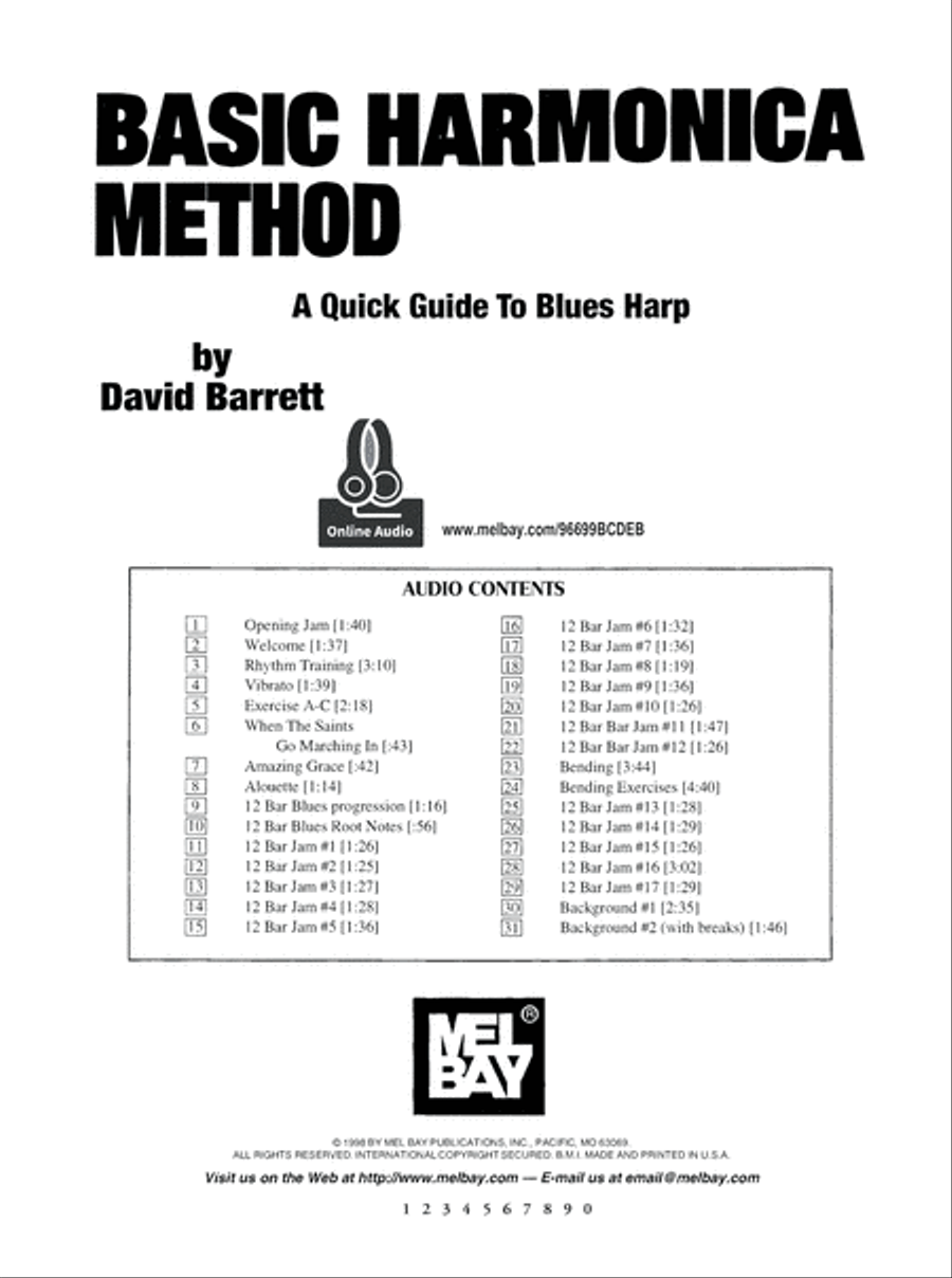 Basic Harmonica Method Harmonica scores gallery preview page 2