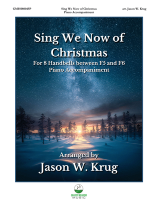 Sing We Now of Christmas (piano accompaniment to 8 bell version)