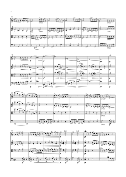 Bargiel - String Quartet No.3 in A minor, Op.15b
