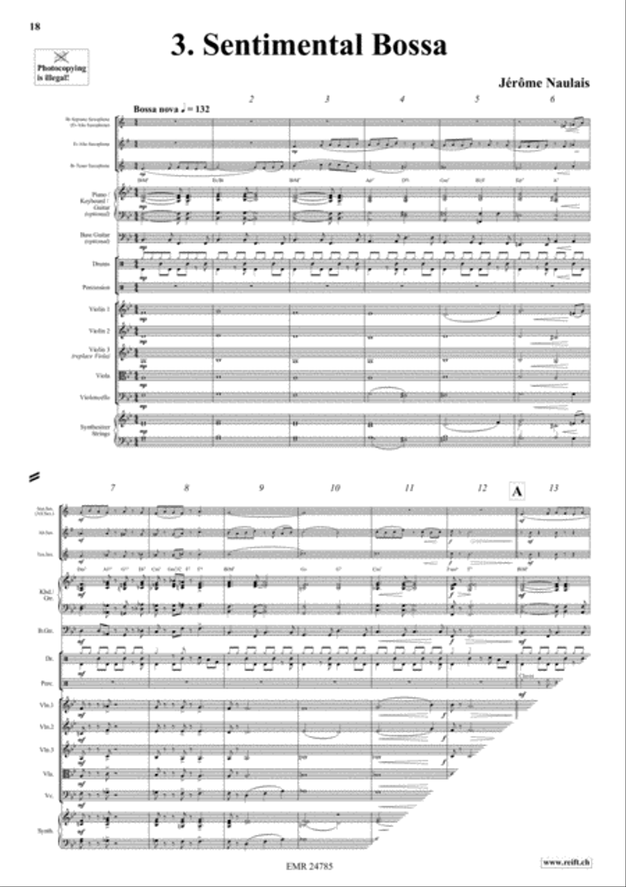 Play With Your Band Volume 4 Saxophone Ensemble scores gallery preview page 6