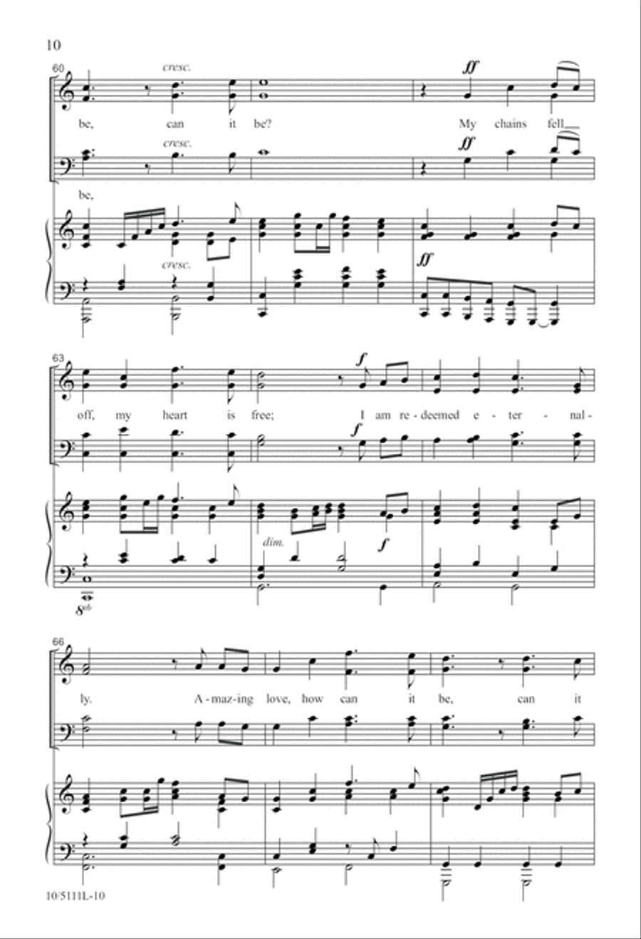 Can it Be? 4-Part scores gallery preview page 10