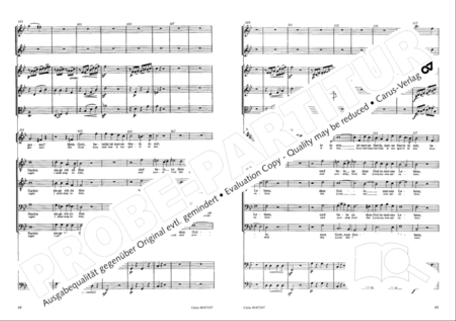 Psalm 42 4-Part scores gallery preview page 36