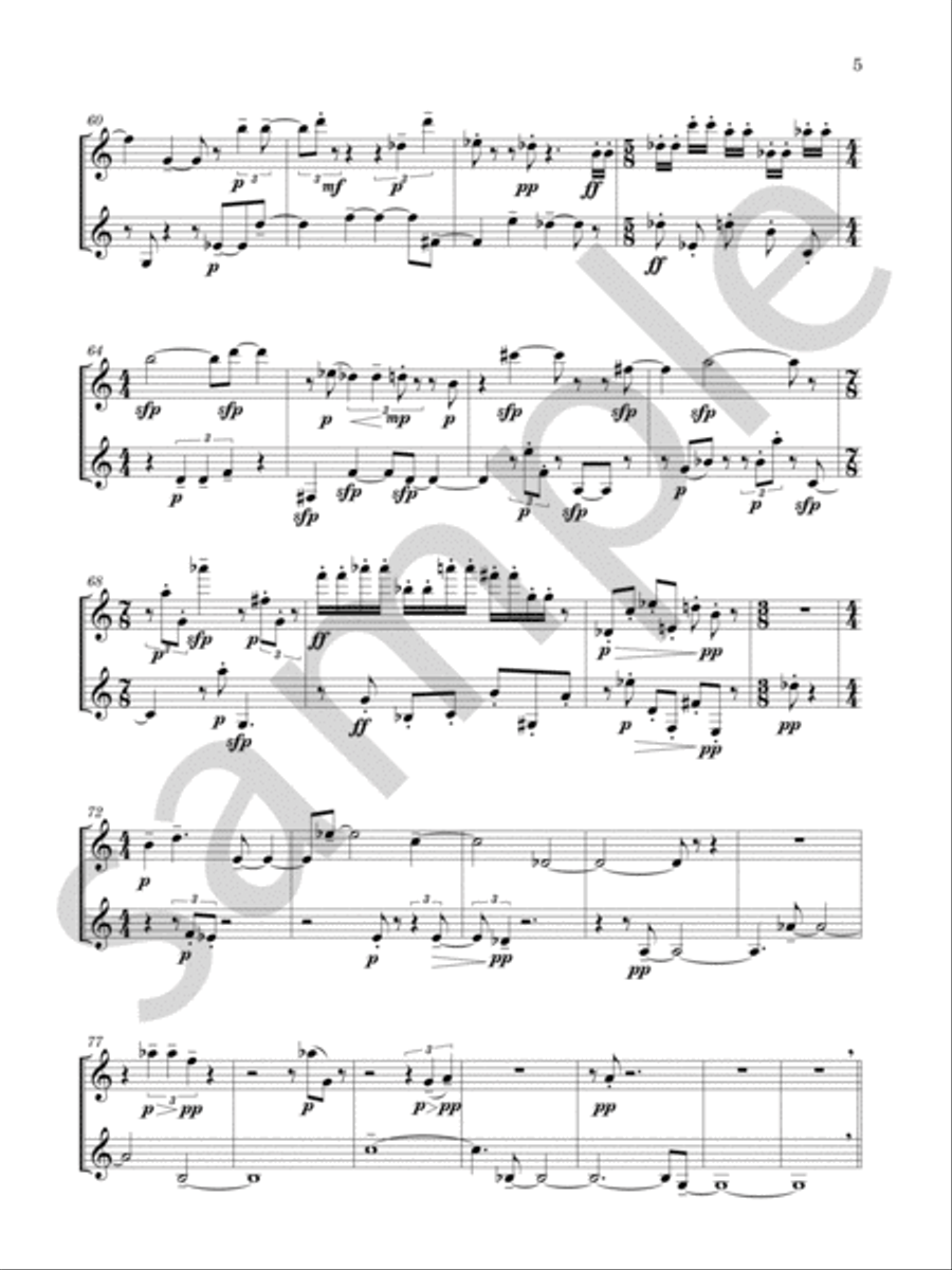 Exchanges Chamber Music scores gallery preview page 6
