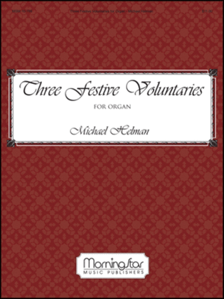 Book cover for Three Festive Voluntaries for Organ