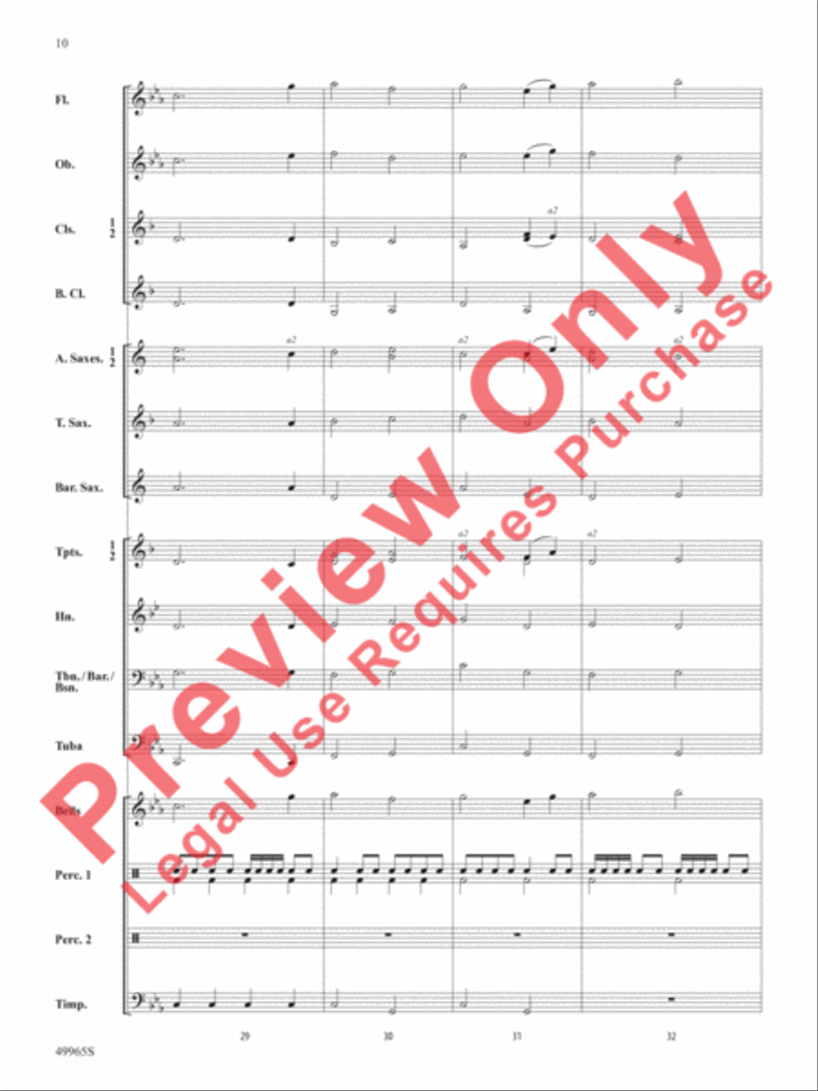 At Max Power! Concert Band scores gallery preview page 11