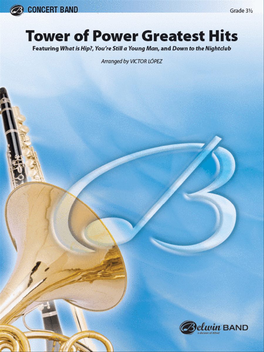 Tower of Power Greatest Hits Concert Band scores gallery preview page 1