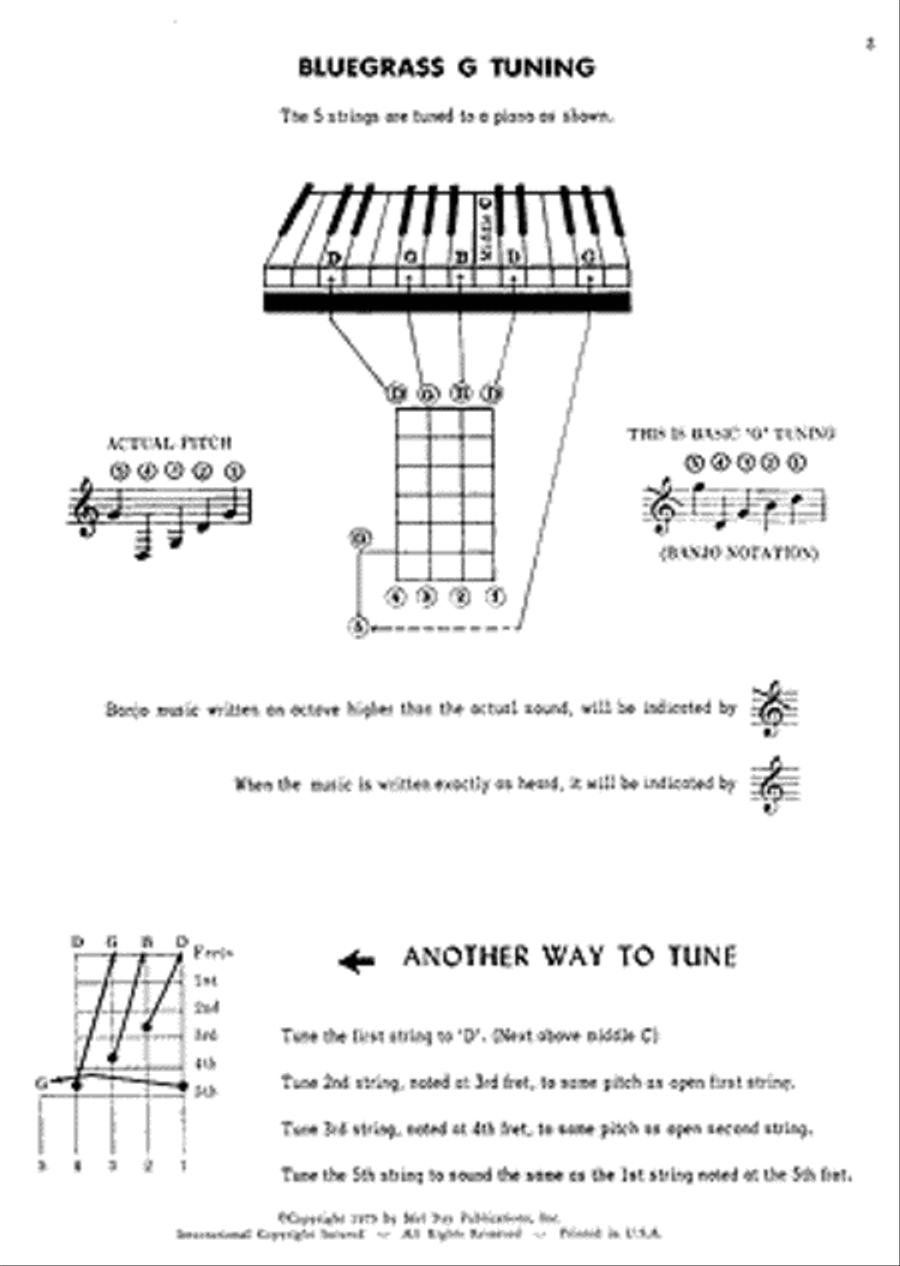 Banjo Chords 5-String Banjo scores gallery preview page 2