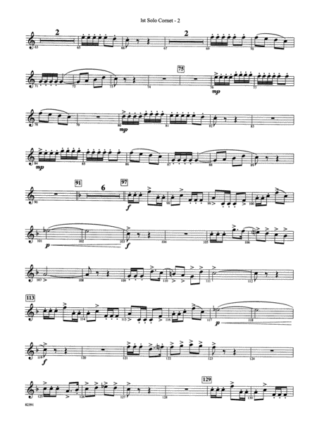 Bugler's Holiday (with Cornet Trio): 1st B-flat Cornet