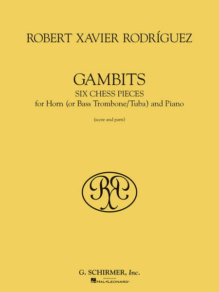 Robert Xavier Rodriguez - Gambits (Horn / Piano)