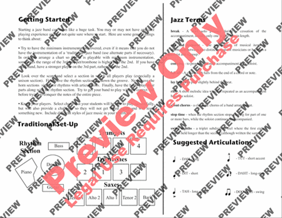 Something Modal Jazz Ensemble scores gallery preview page 4