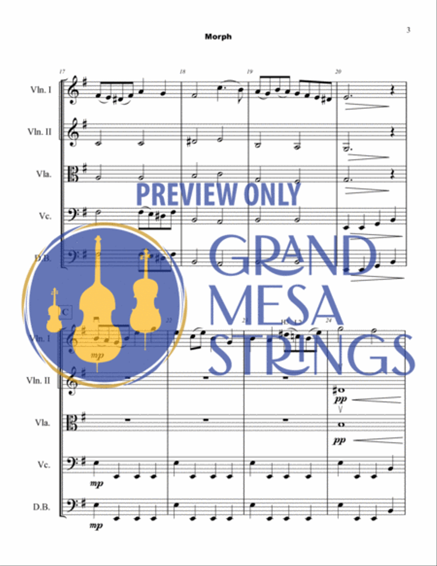 Morph String Orchestra scores gallery preview page 4