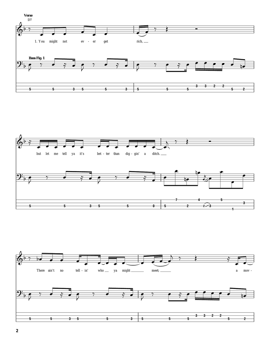 Car Wash Acoustic Guitar scores gallery preview page 2