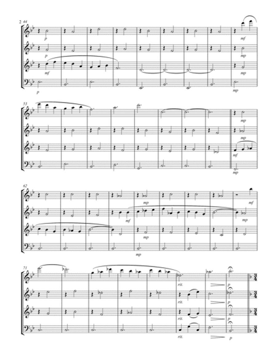 Satie – Gymnopedies No. 1-3 (for Woodwind Quartet) image number null