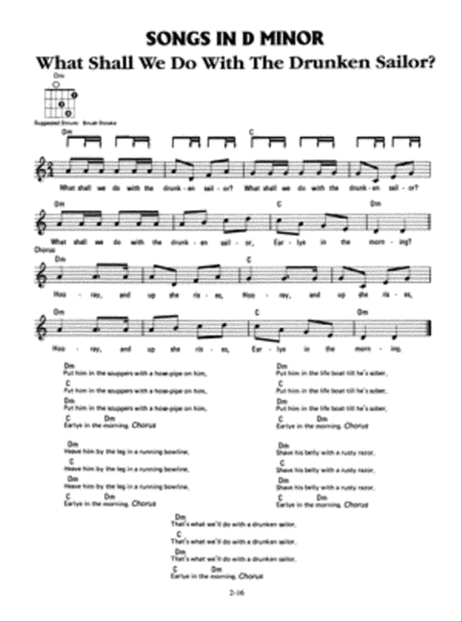 You Can Teach Yourself Folk Singing Guitar Acoustic Guitar scores gallery preview page 4
