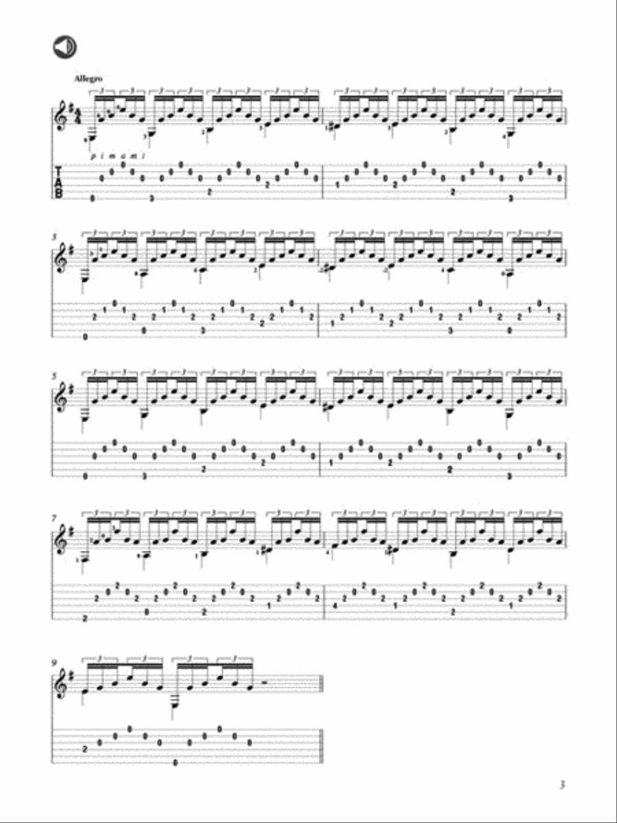 Classical Guitar Chops Acoustic Guitar scores gallery preview page 5