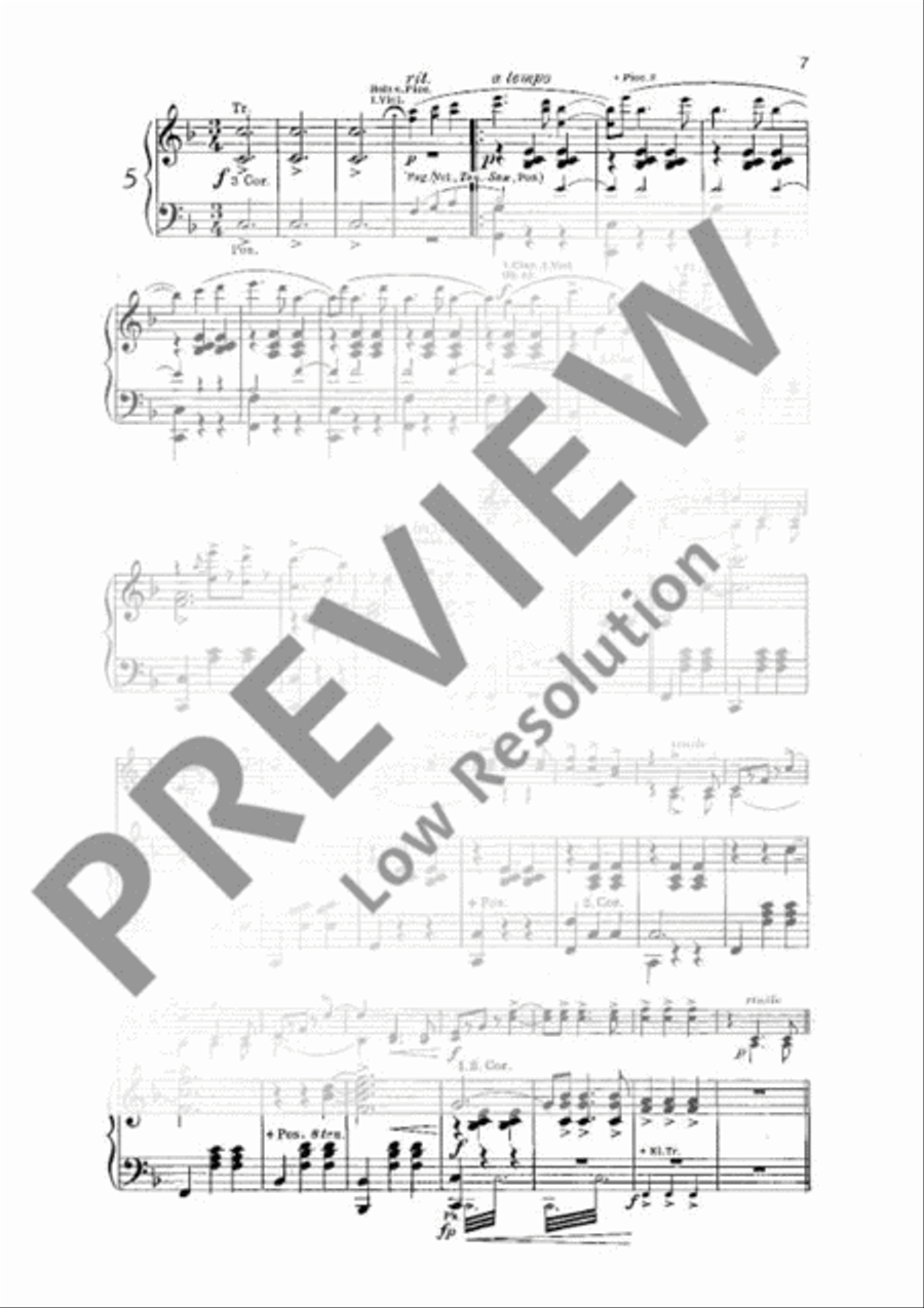 Künstlerleben Künstlerleben Orchestra scores gallery preview page 8