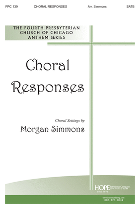 Book cover for Choral Responses