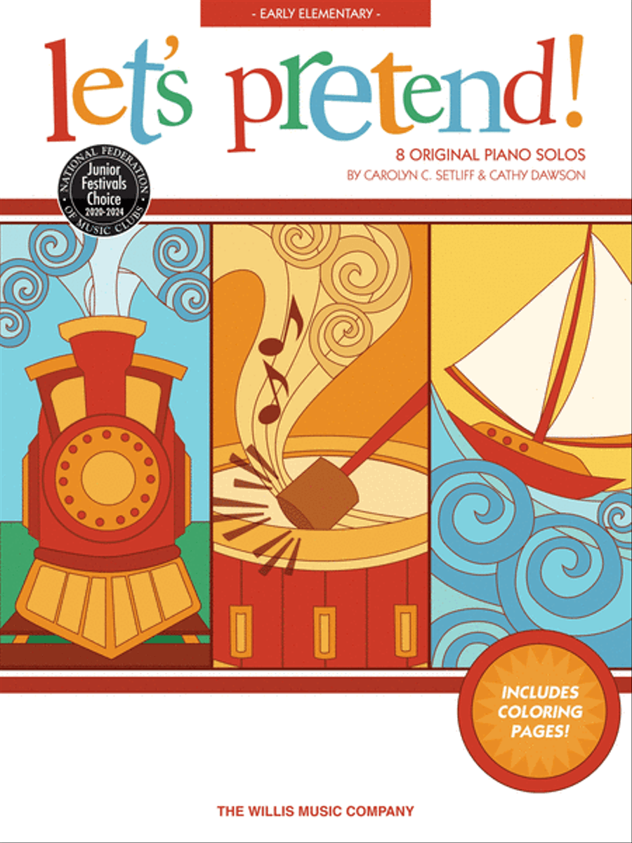 Let's Pretend! Easy Piano scores gallery preview page 1