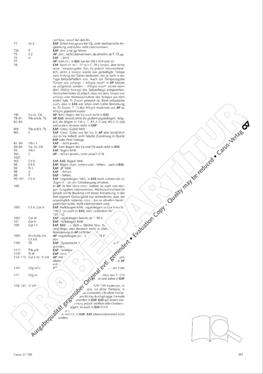 Te Deum 4-Part scores gallery preview page 105