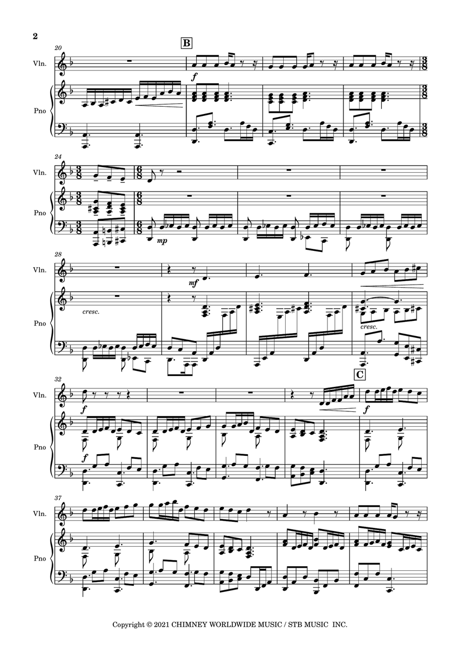 Pirates Of The Caribbean Pirates Of The Caribbean Violin Solo scores gallery preview page 3