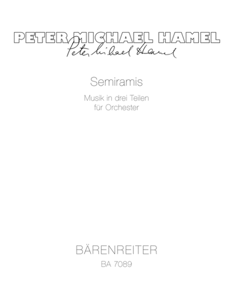 Semiramis für Orchester (1983)