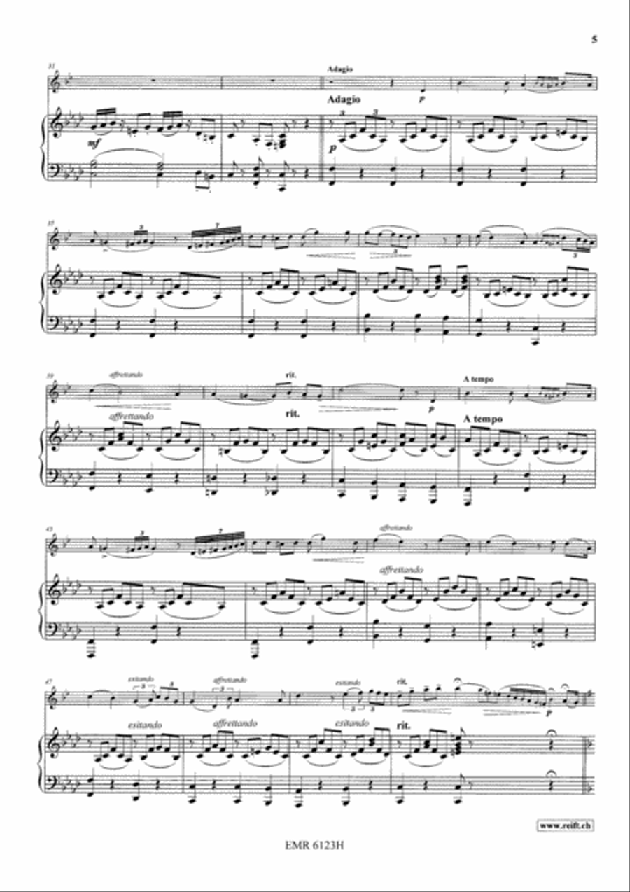 Slavonic Fantasy Trumpet Solo scores gallery preview page 6