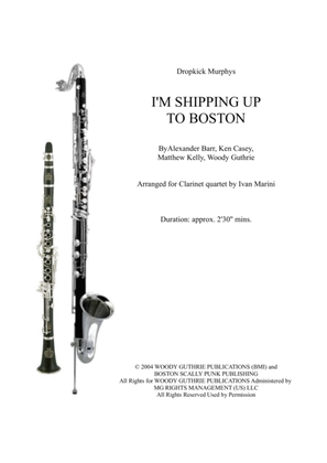 Book cover for I'm Shipping Up To Boston