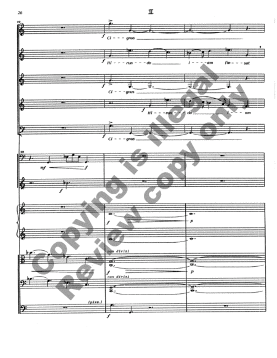 Cantata Rustica (Full/Choral Score) Choir scores gallery preview page 103