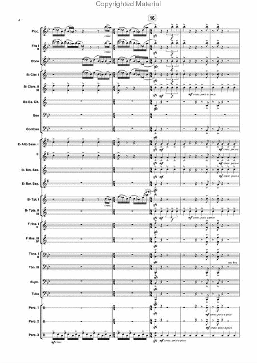 Bang 2 Bang 2 Concert Band scores gallery preview page 5