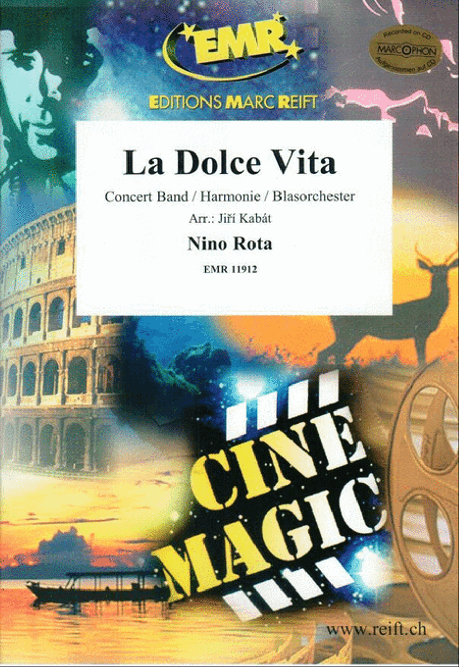 La Dolce Vita Concert Band scores gallery preview page 1
