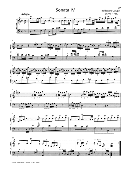 Sonata IV C major