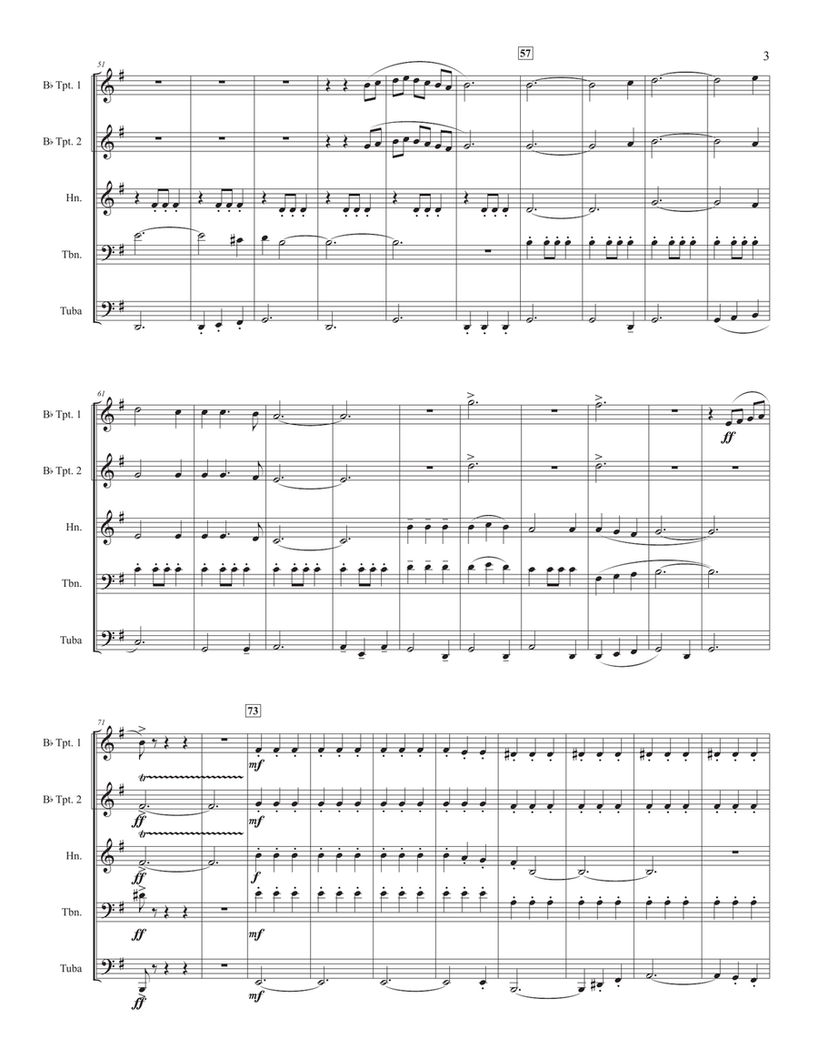 Delilah Brass Ensemble scores gallery preview page 3