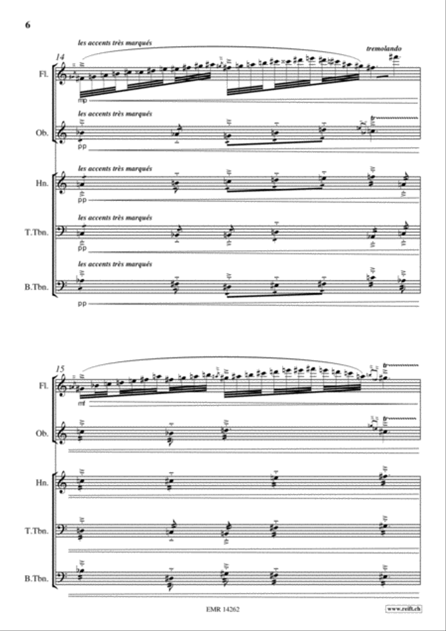 Barcarolle Flute scores gallery preview page 6