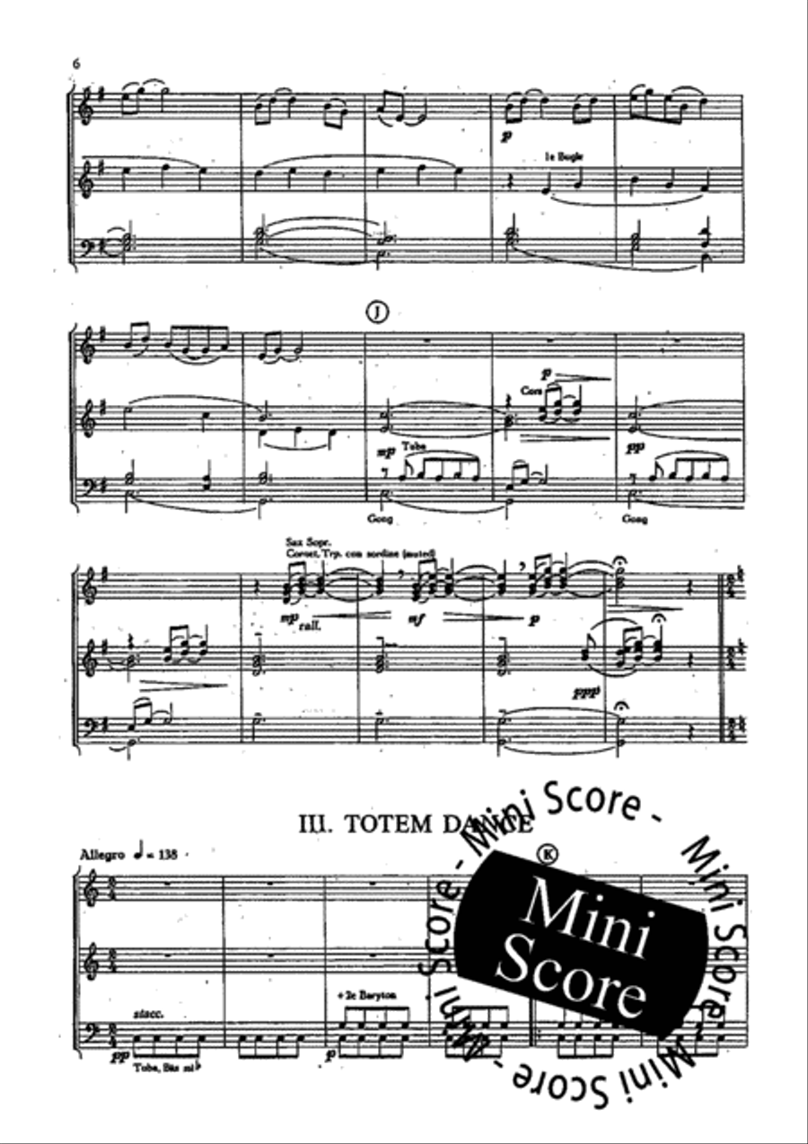 Indian Summer Concert Band scores gallery preview page 8